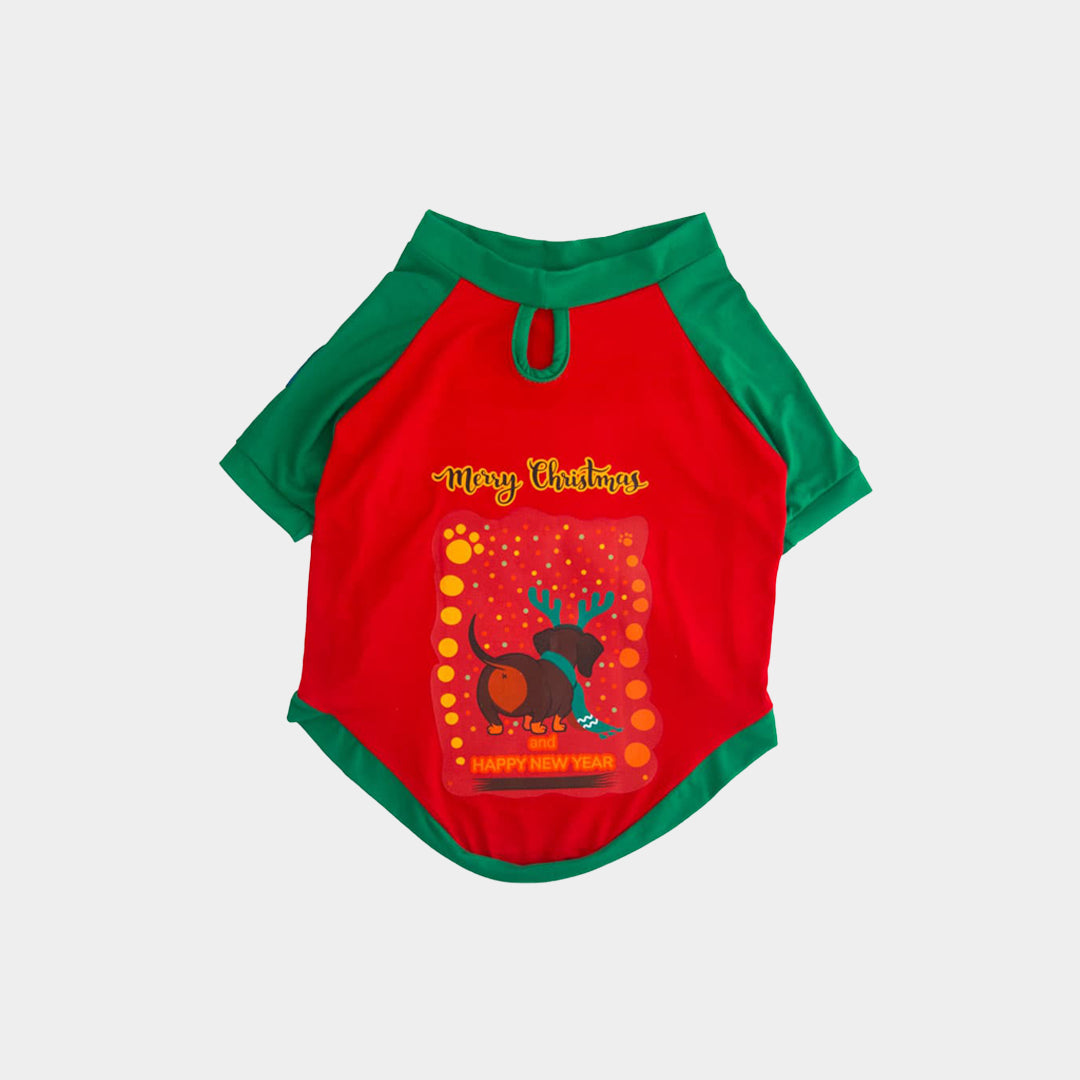 Camisetas navideñas para perros - Merry Christmas