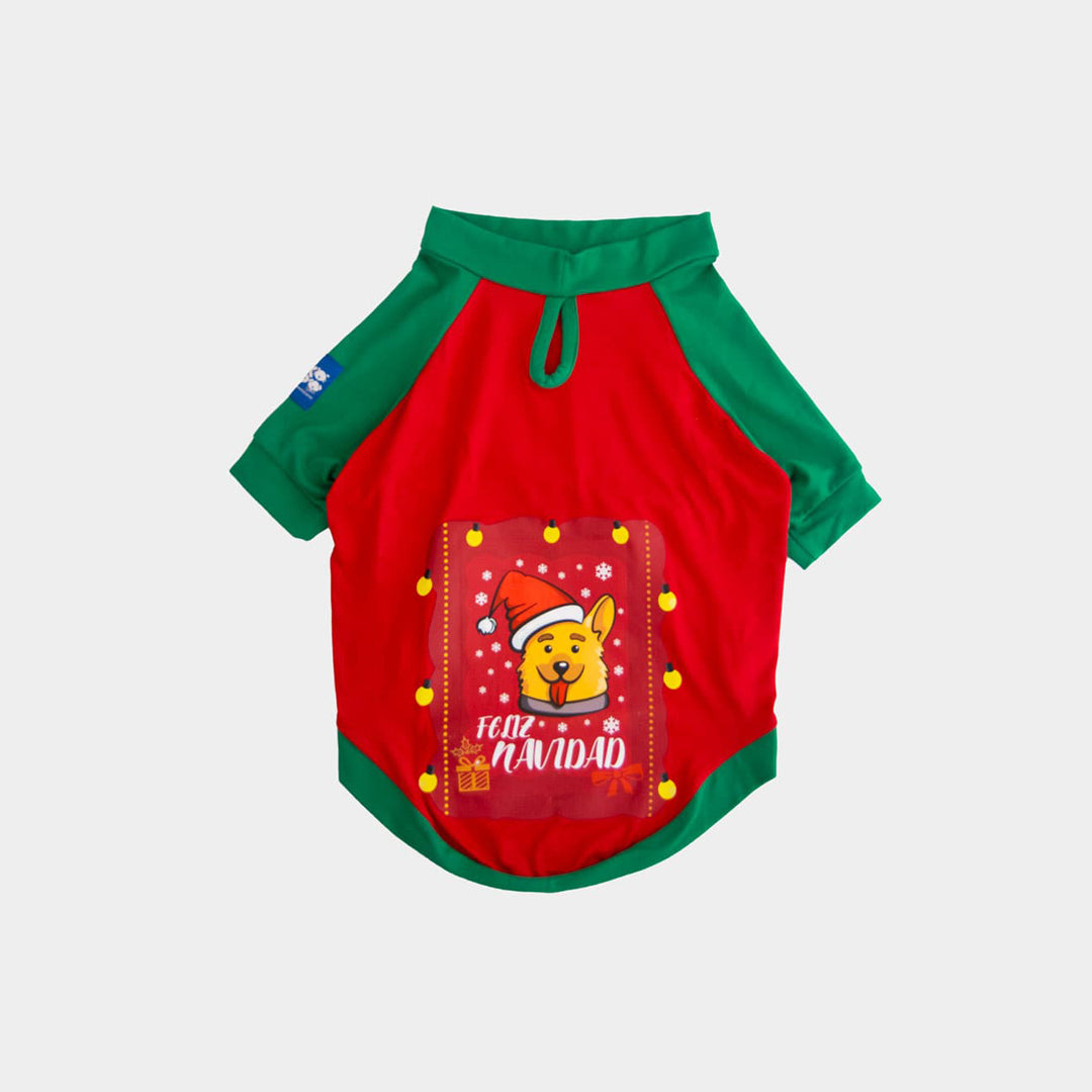 Camisetas navideñas para perros - Feliz navidad