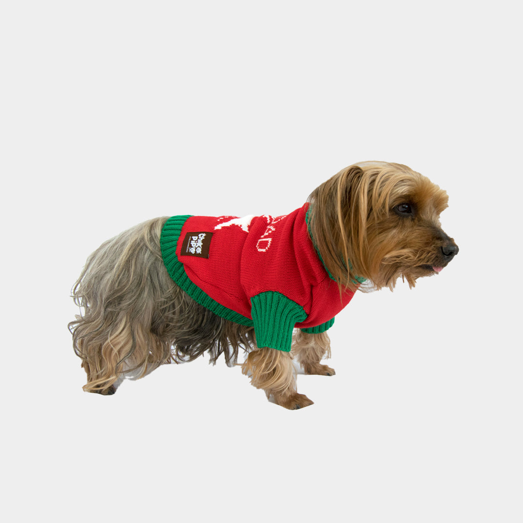 Suéter navidad Reno estrellas