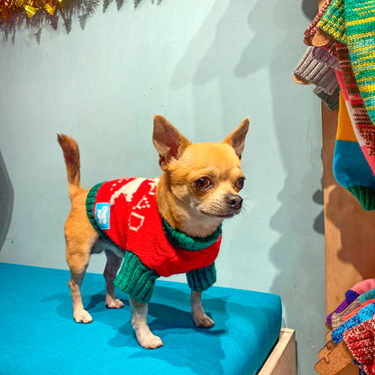 Suéter navidad Reno estrellas