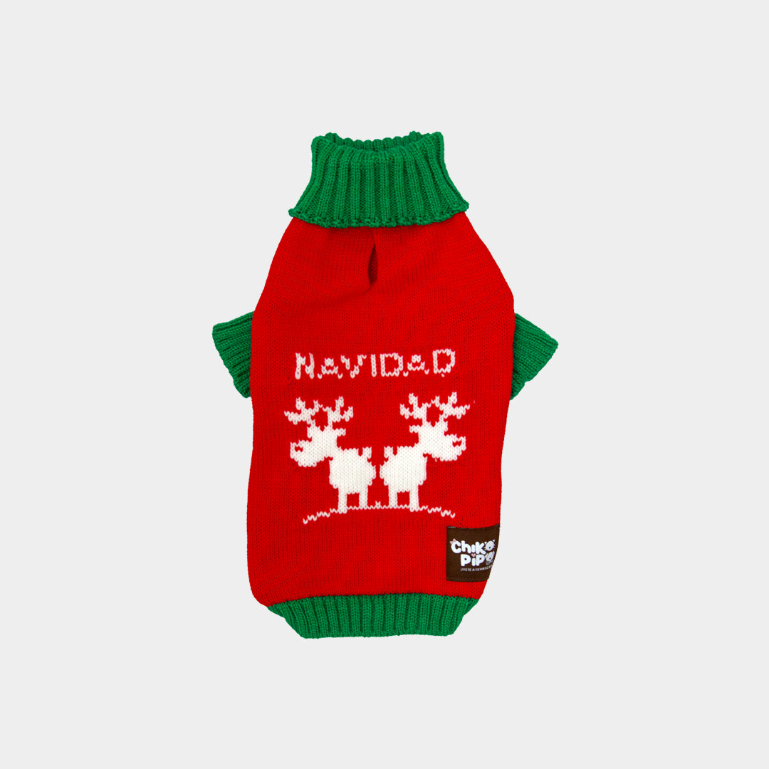 Suéter navidad Renos gemelos